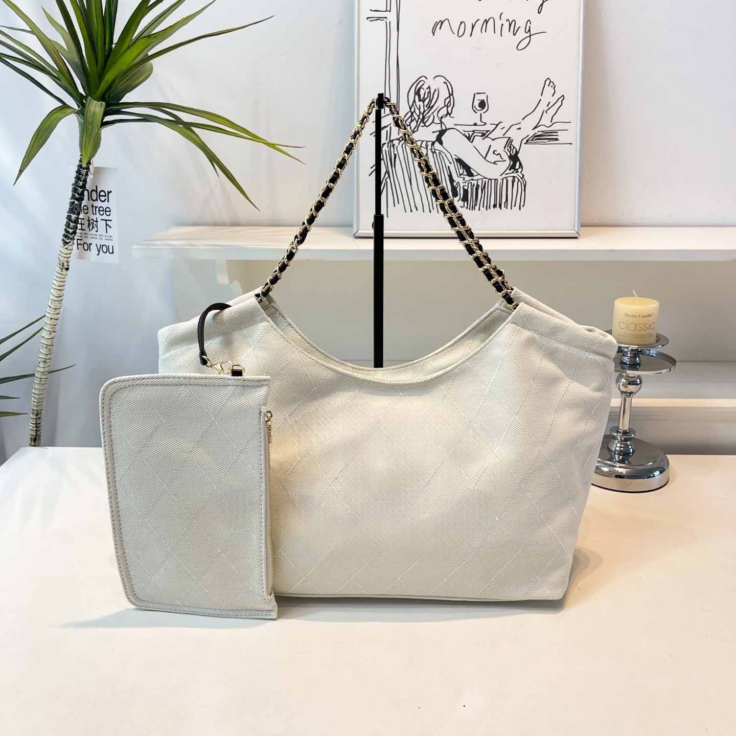 Women's new large-capacity chain one-shoulder handbag