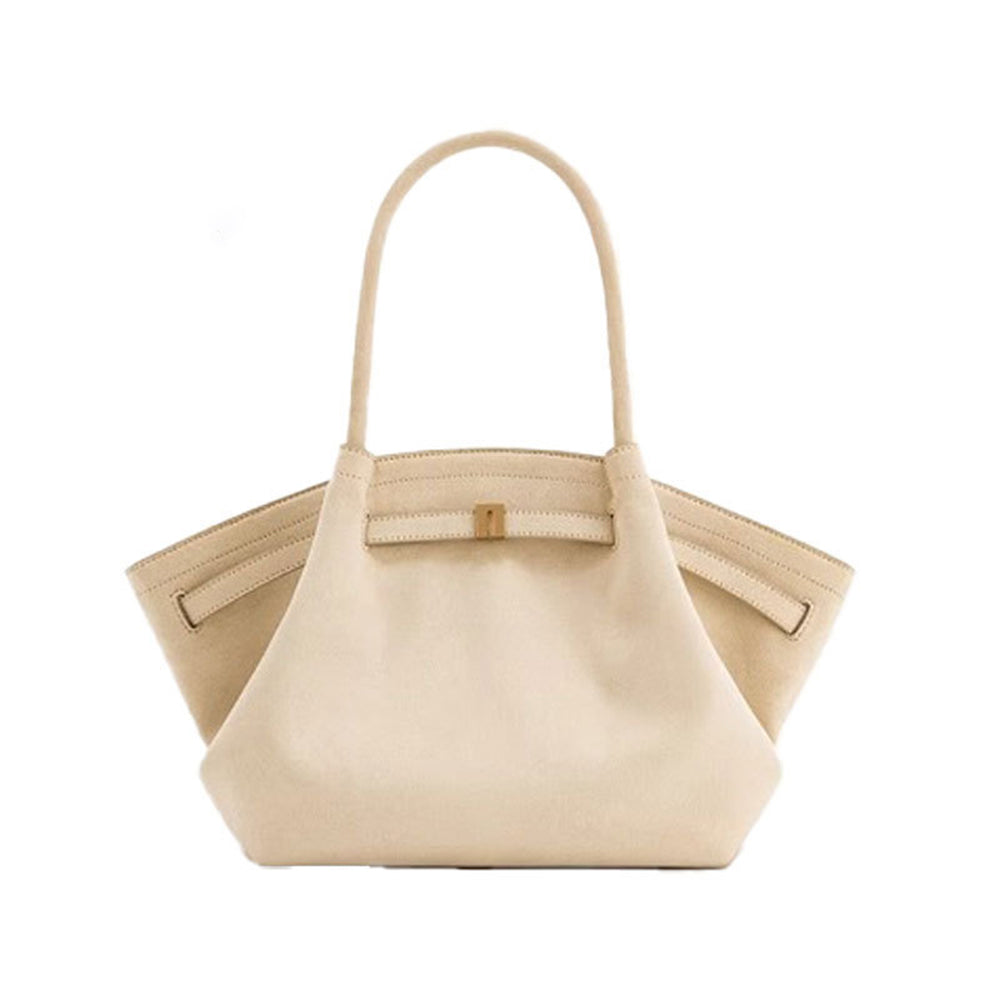 Women's new suede commuter bag shoulder slung underarm bag