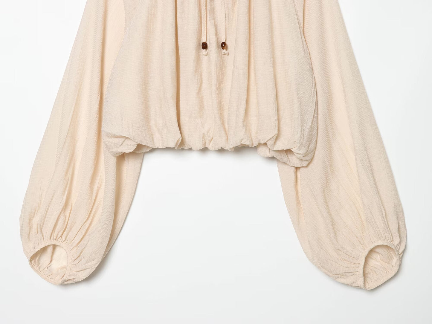 suit Women's 2 pieces bow decoration lantern sleeve top+Skirts