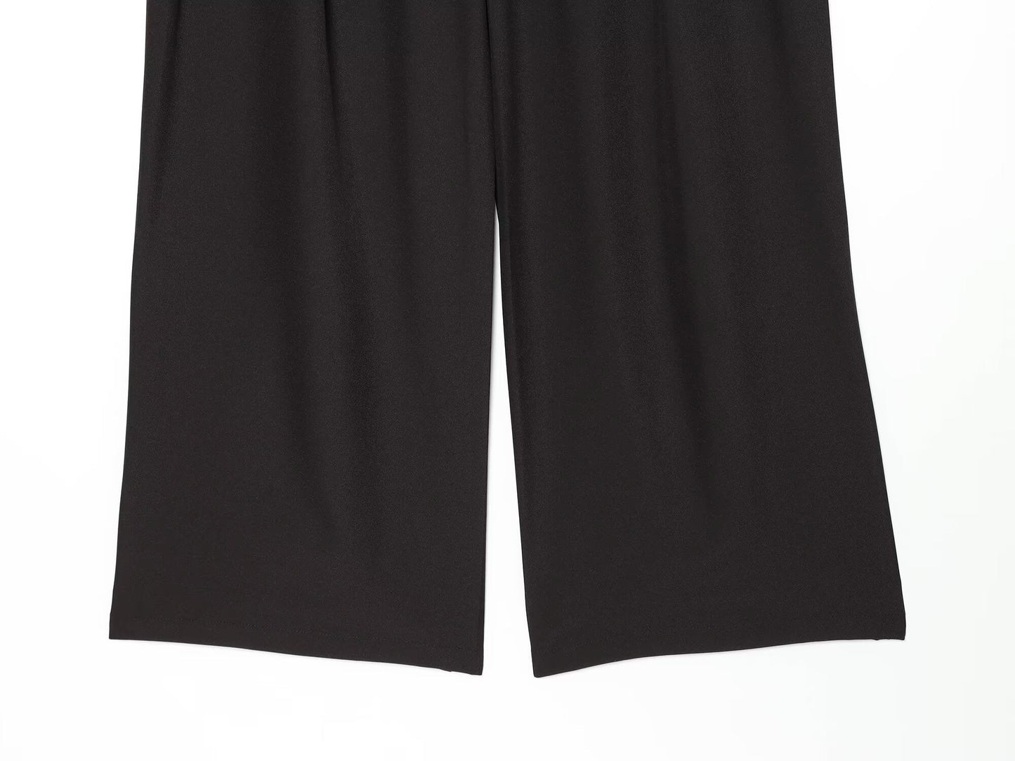 Women's linen blended high waisted pants