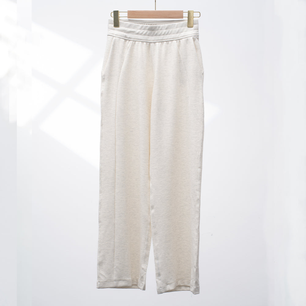 LU women's new solid color wide-leg pants loose casual pants