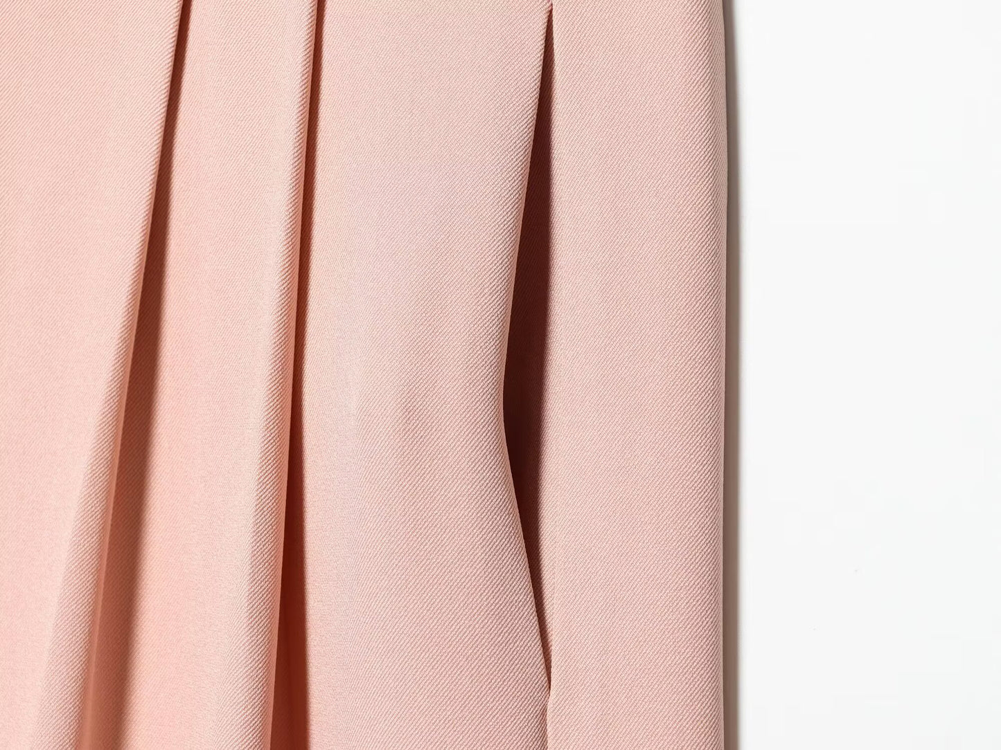 Women's loose pleated wide leg pants