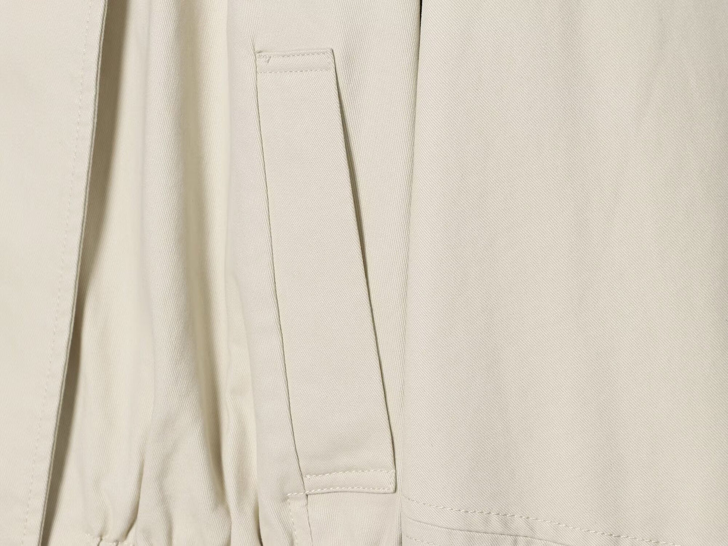 Women's standing collar elastic waisted cotton Coat