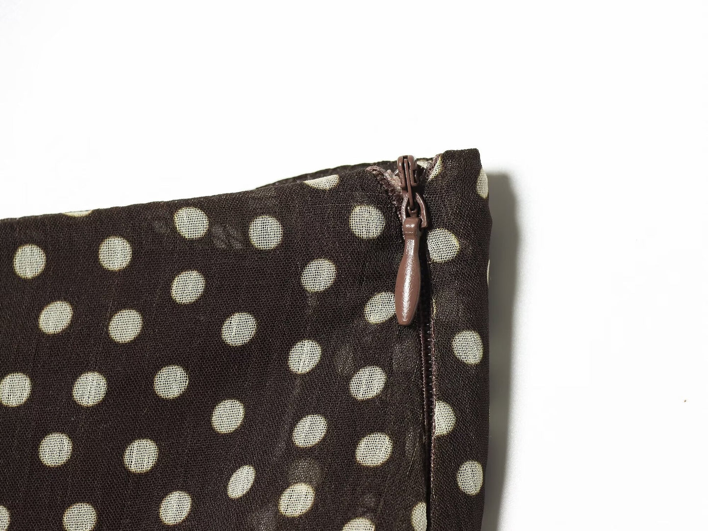 Women's 2026 new polka dot asymmetric skirt