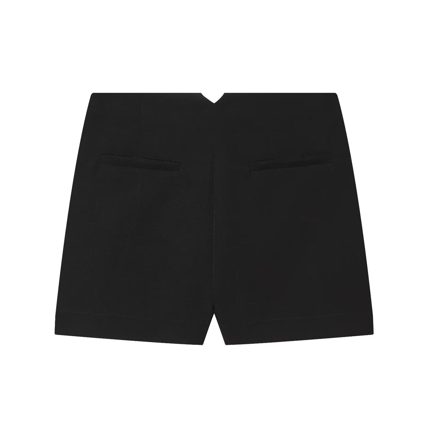 Women's high waisted casual polka dot shorts