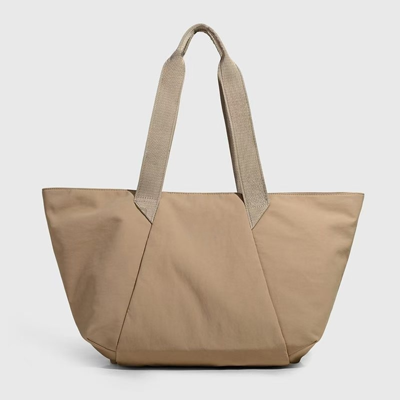 Women's new leisure large-capacity zipper portable shoulder bag