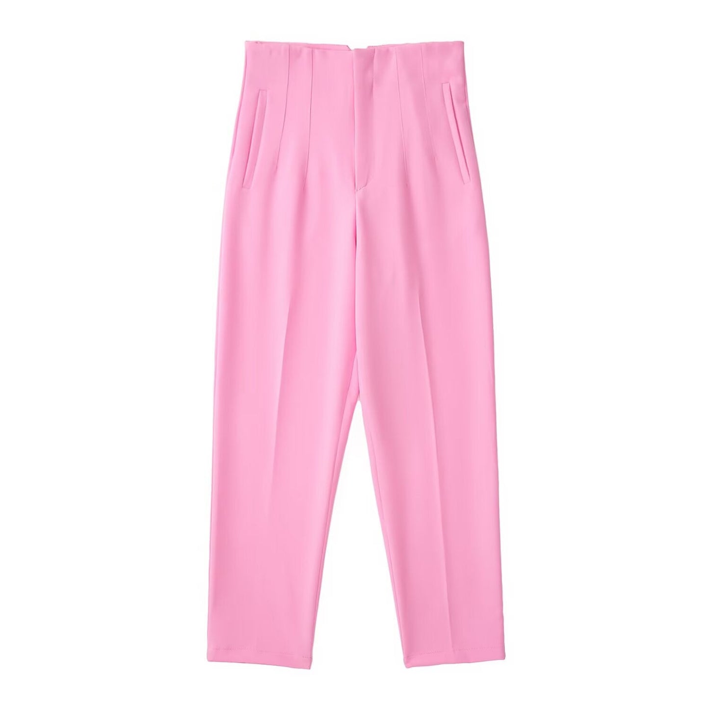 2026 Women's multi-color pleated high waisted pants