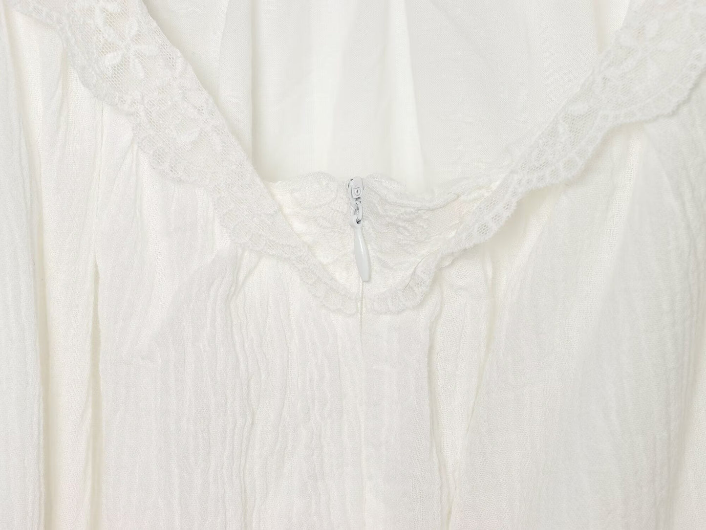 Women's chiffon embroidered mini dress