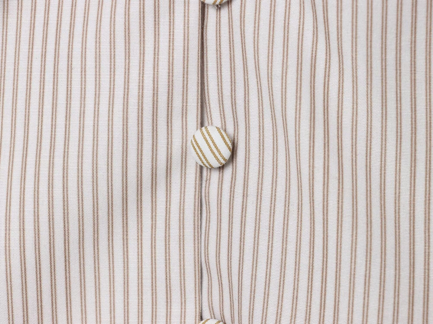 Women's bow decoration hollow striped shirt