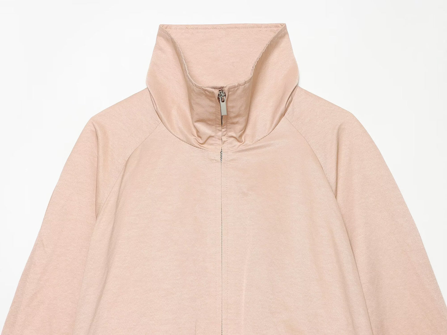 Women's casual pleated pilot jacket Coat