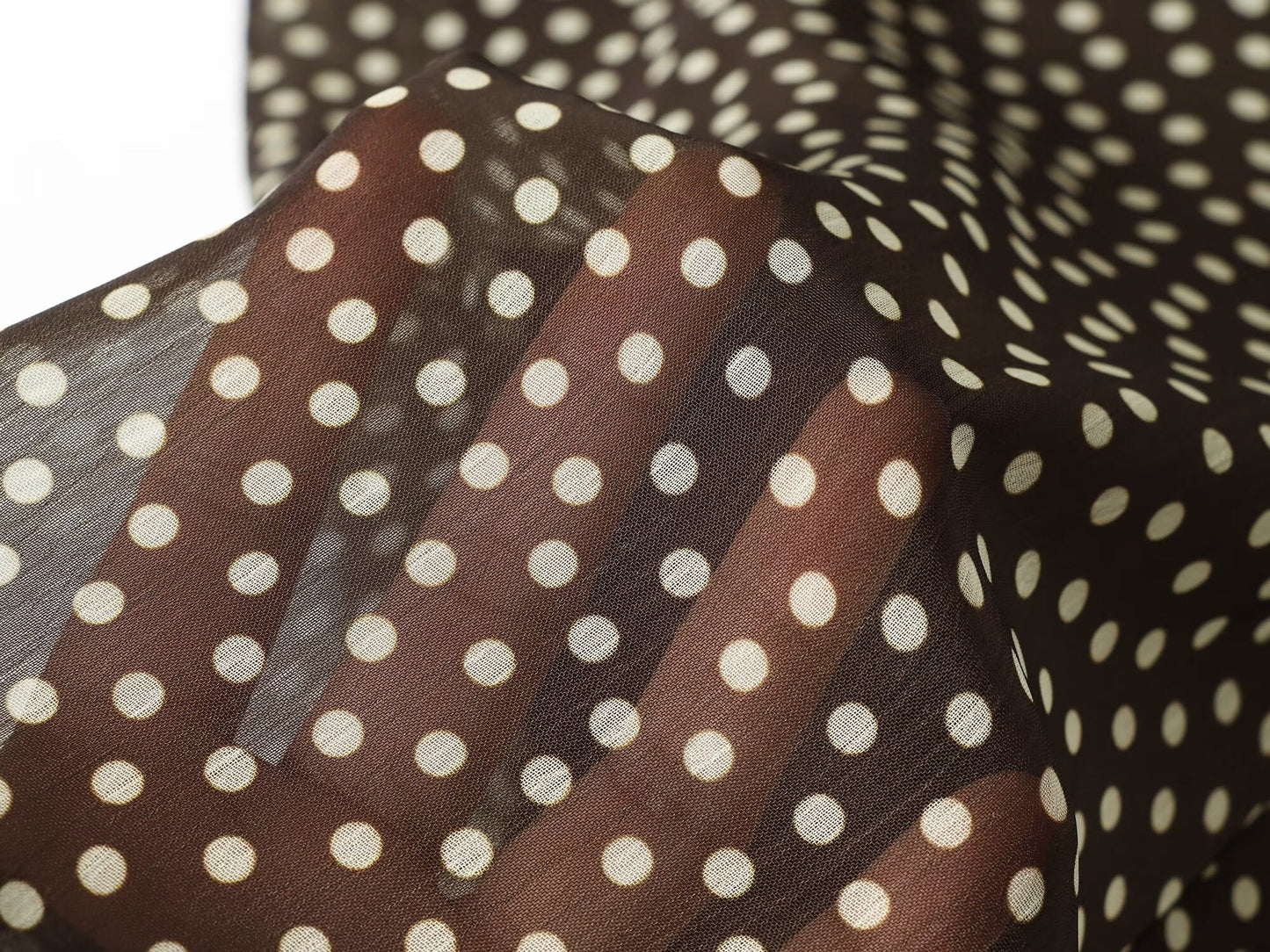 Women's 2026 new polka dot asymmetric skirt