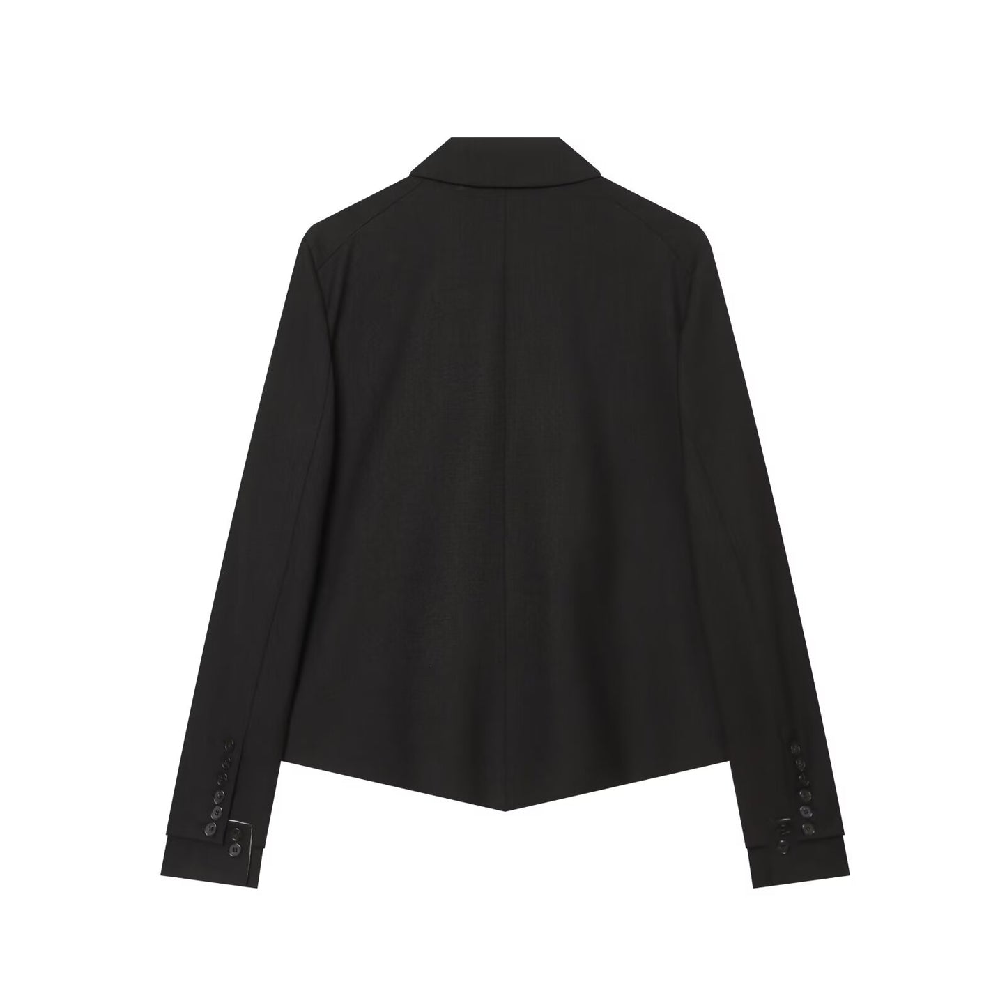 suit Women's 2 pieces button decoration Straight cut Blazer Coat +Pants