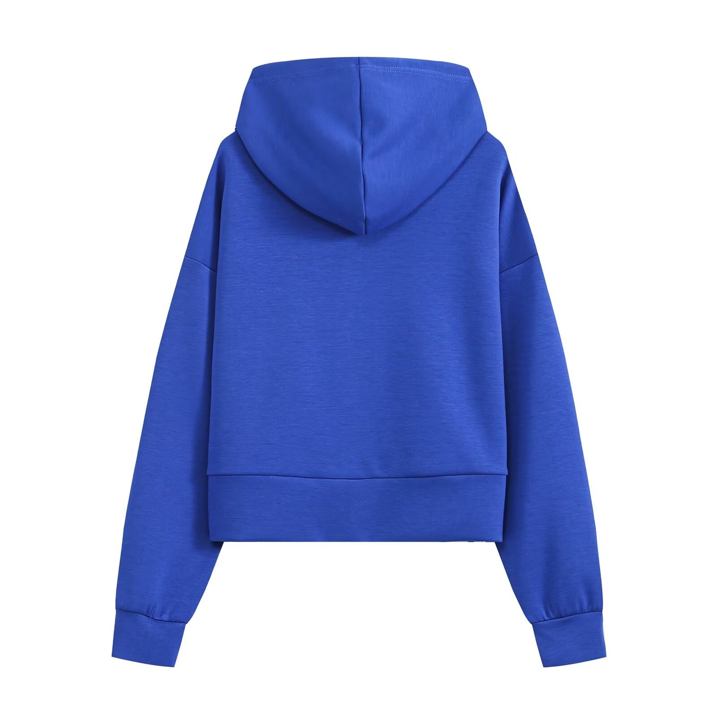 suit Women's 2 pieces hooded double-sided fabric sweatshirt+flared pants