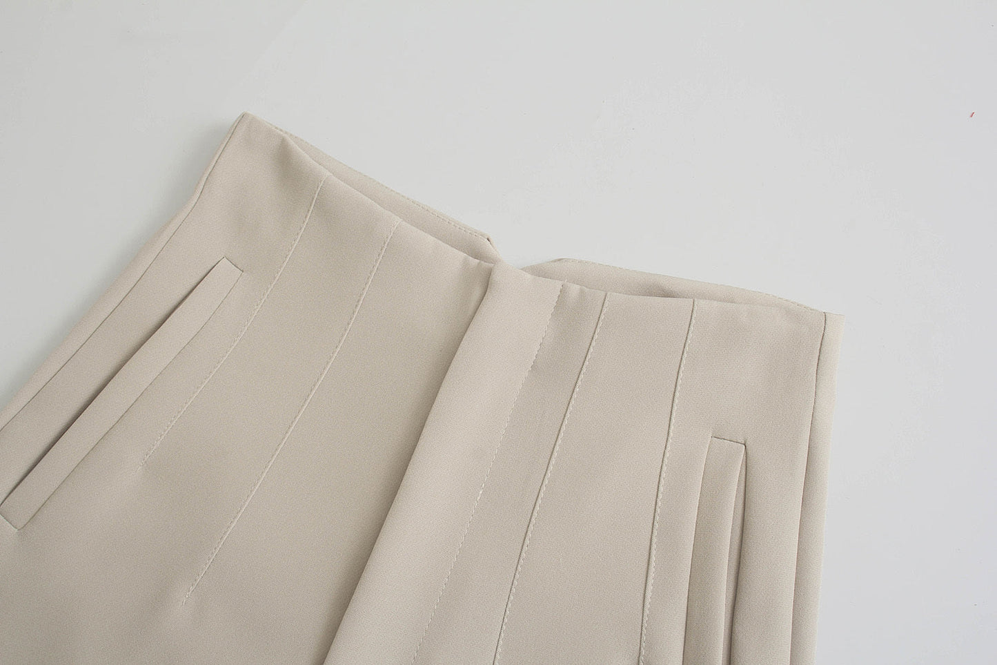 2026 Women's multi-color pleated high waisted pants