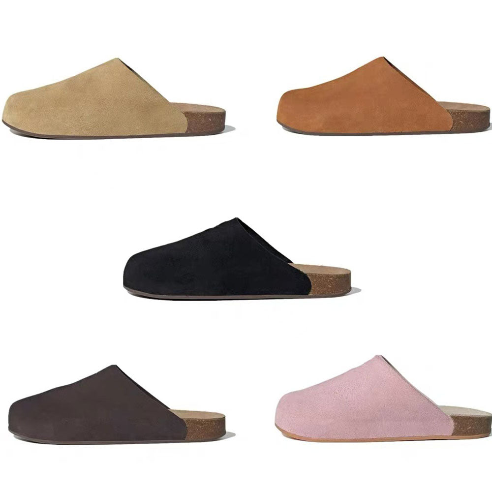 New casual frosted slippers and Birken shoes