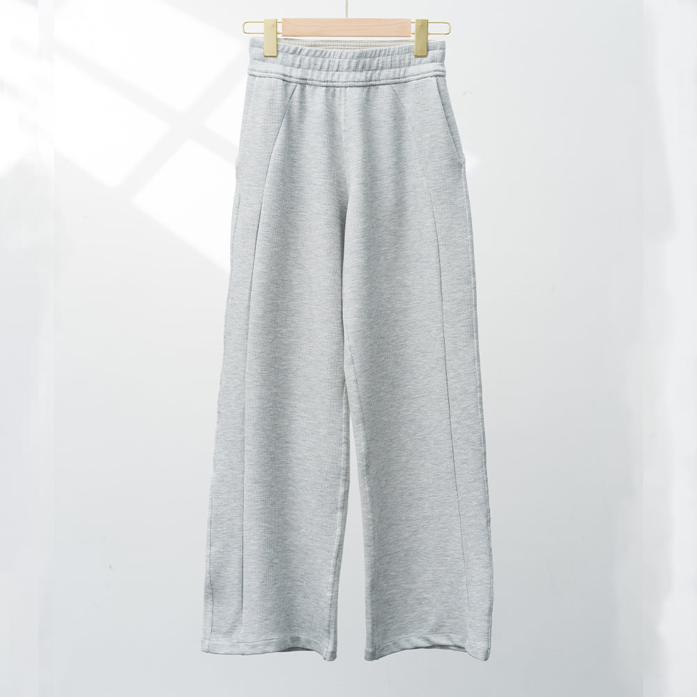 LU women's new solid color wide-leg pants loose casual pants
