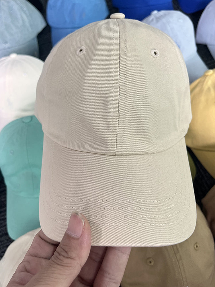 Men's and women's casual Joker embroidered baseball cap visor