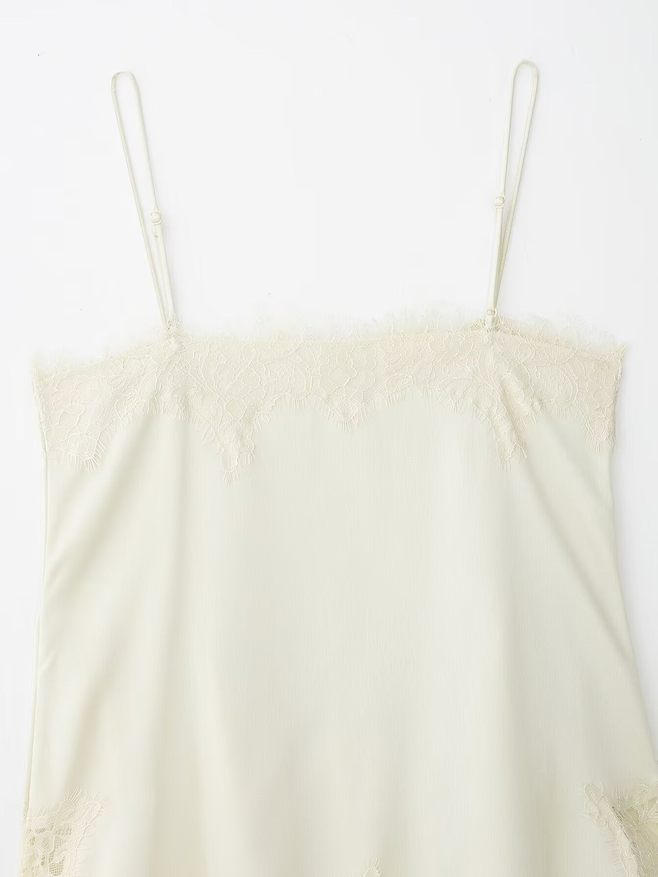 Women's lace lingerie style suspender top