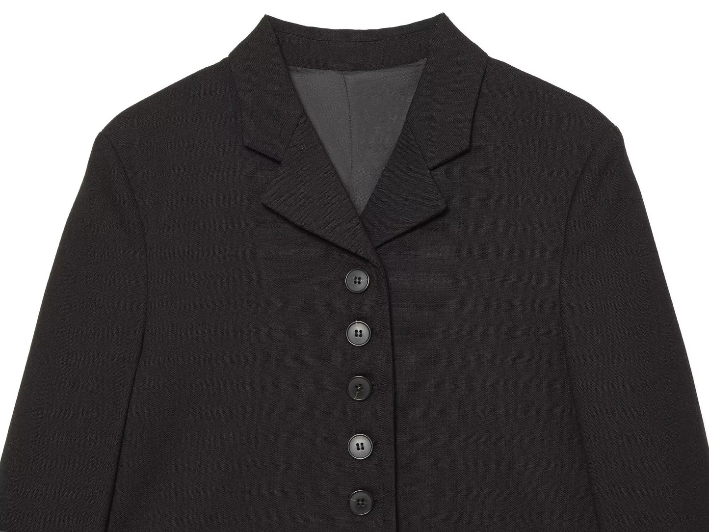 suit Women's 2 pieces button decoration Straight cut Blazer Coat +Pants