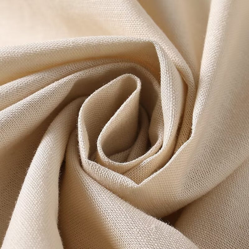 2026 Women's linen blend lapel long sleeved shirt