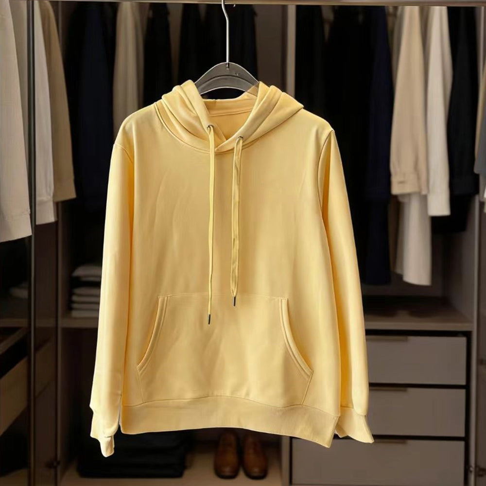 Women's new fashion hooded terry casual sweater