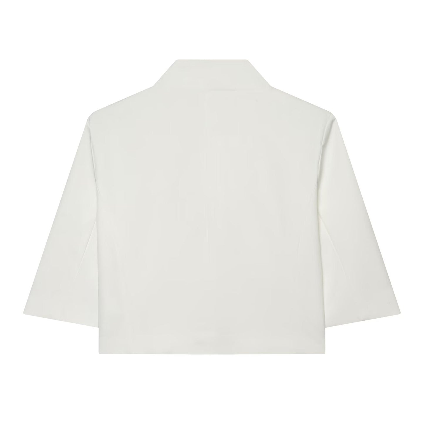 Women's short standing collar Blazer Coat