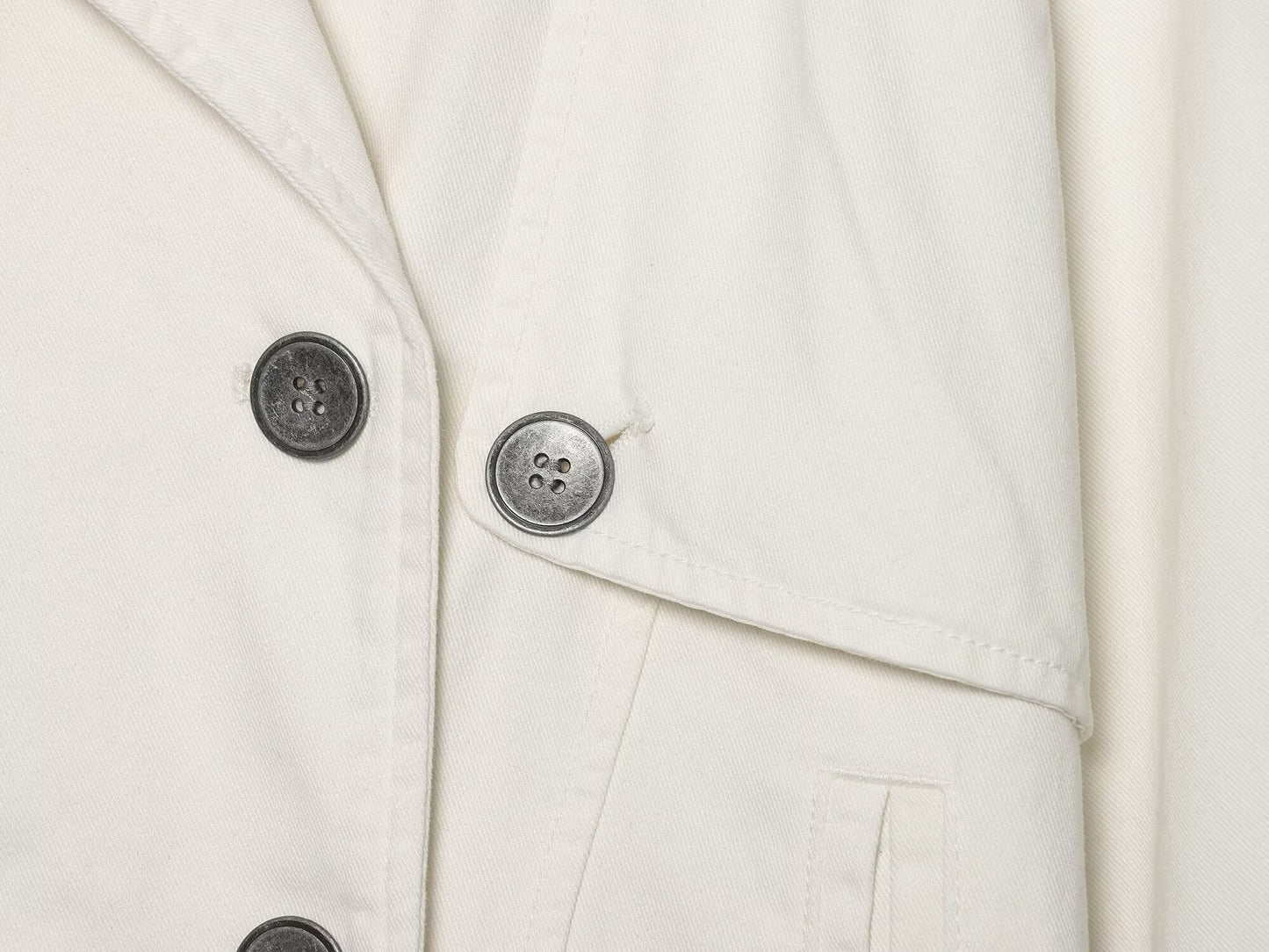 Women's breasted decorative short lapel Coat