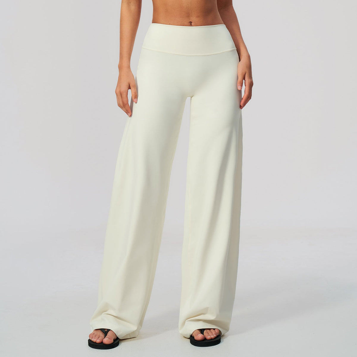 Women's new sanding slim pants loose wide-leg casual pants