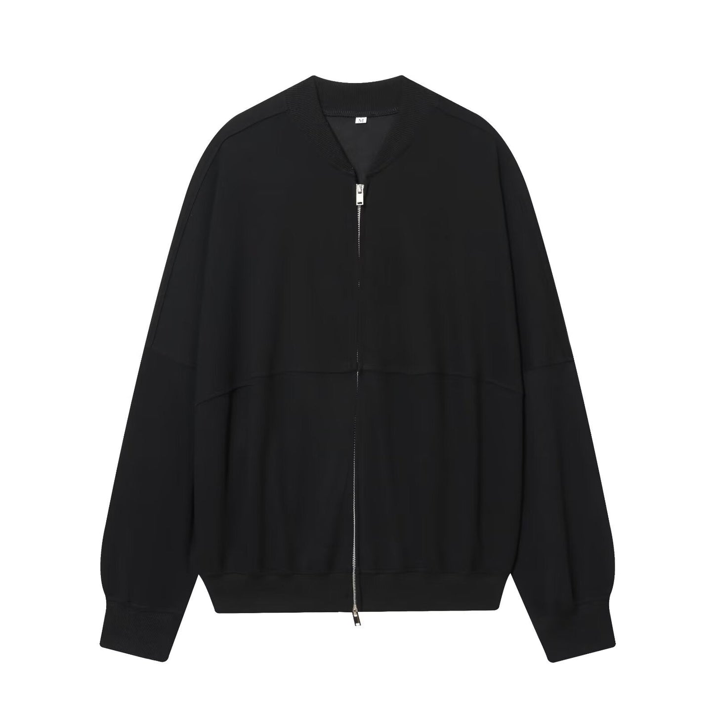 Women's new fashion loose zipper pilot jacket Coat+Pants suit