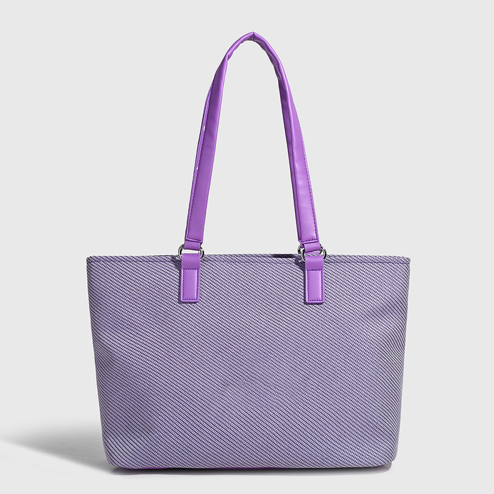 Women's new leisure zipper large-capacity shoulder bag