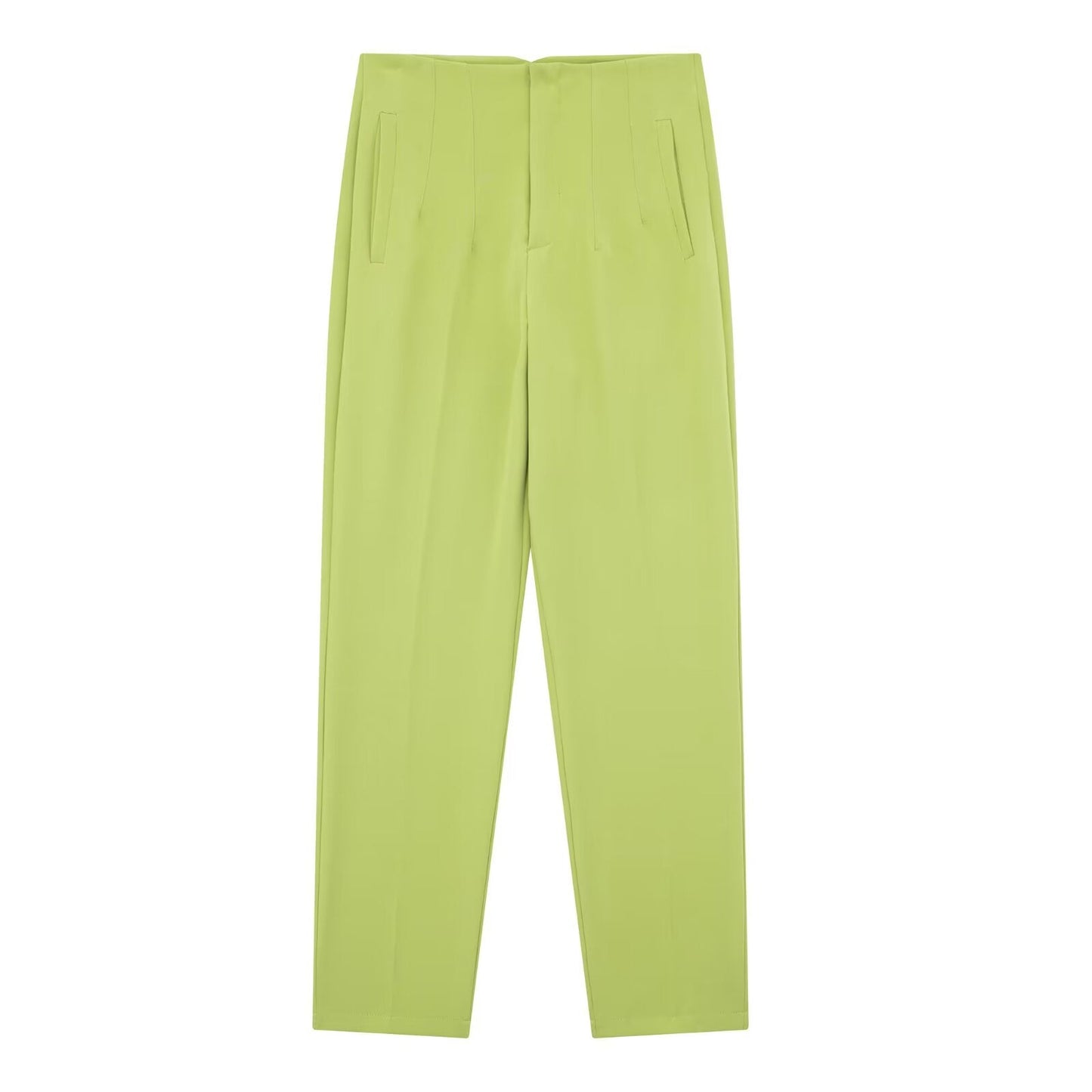 2026 Women's multi-color pleated high waisted pants