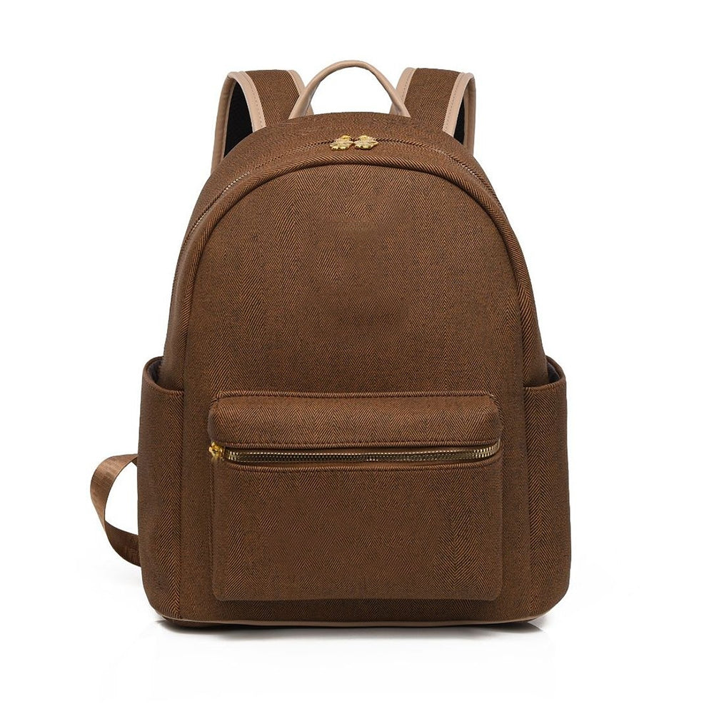 Women's new fashion Joker travel canvas large capacity backpack