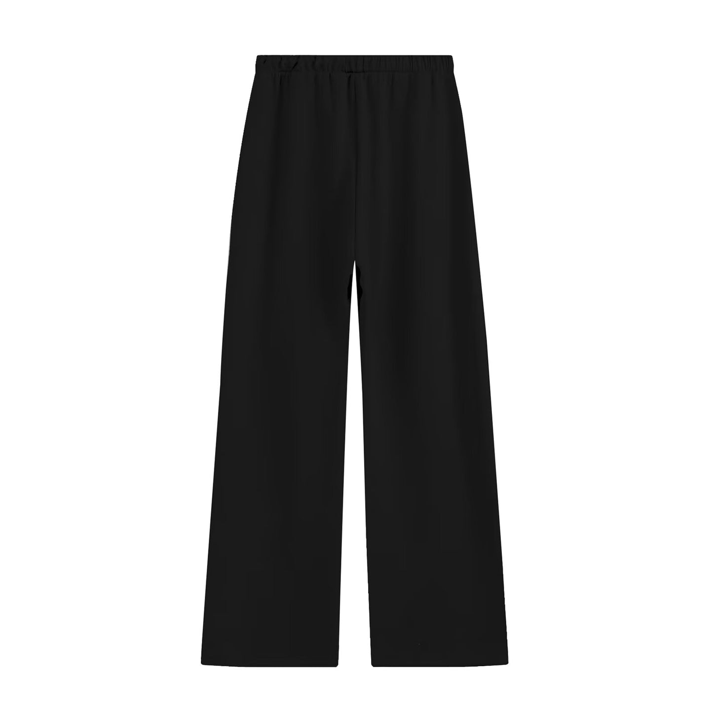 suit Women's 2 pieces hooded double-sided fabric sweatshirt+flared pants