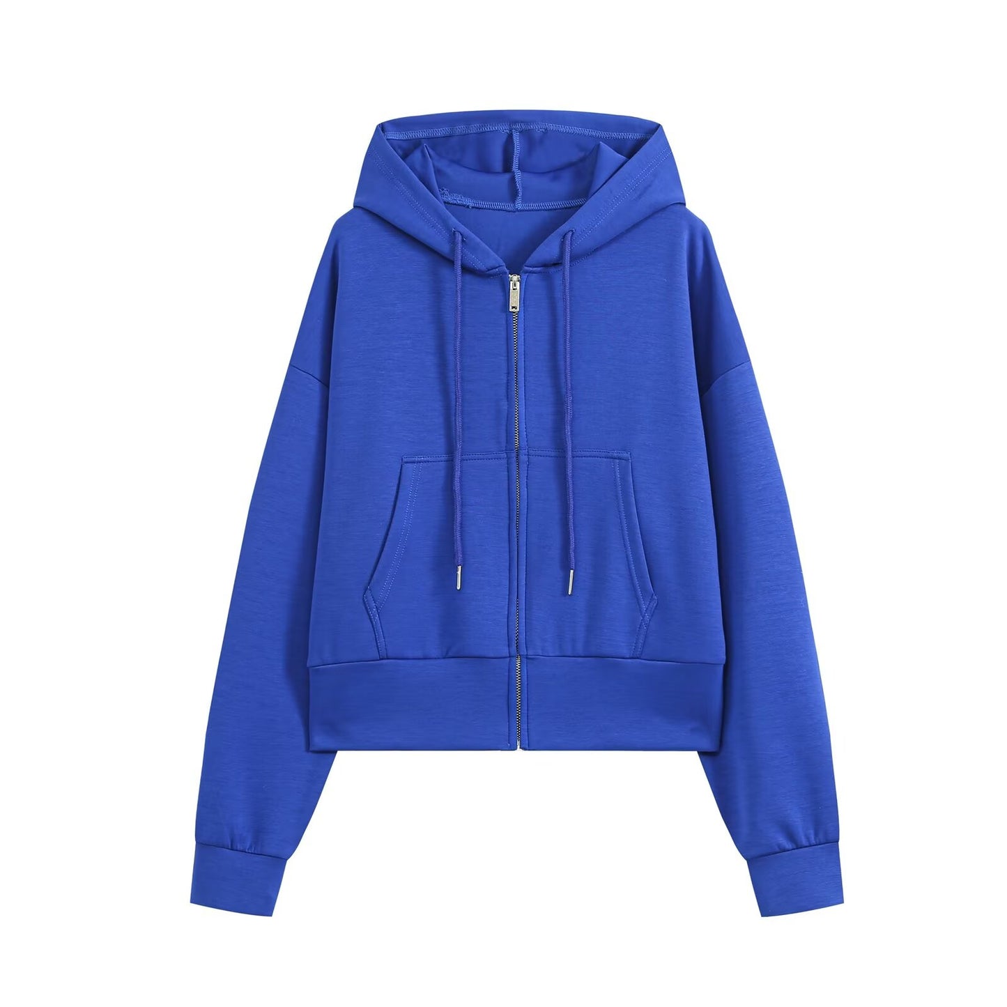 suit Women's 2 pieces hooded double-sided fabric sweatshirt+flared pants