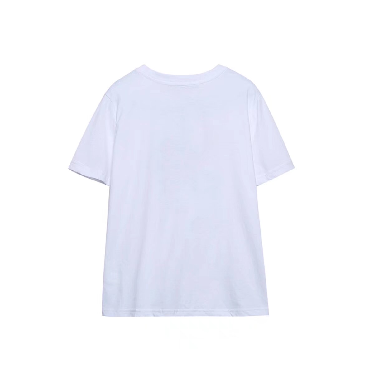 2026 multi-color printed letter T-shirt women short sleeved O-neck loose T-shirt