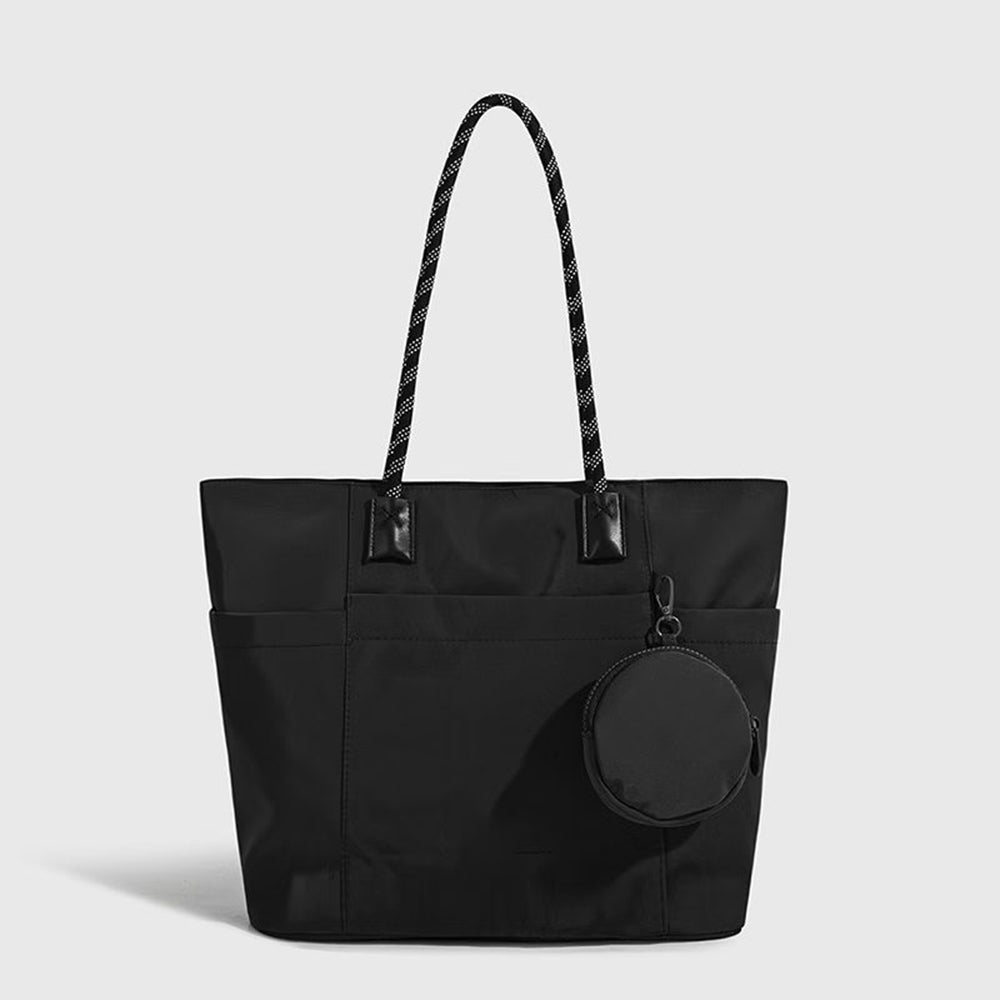 Women's new joker zipper shoulder strap portable shoulder bag