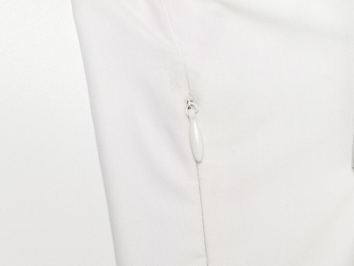 Women's backless bow decoration poplin top
