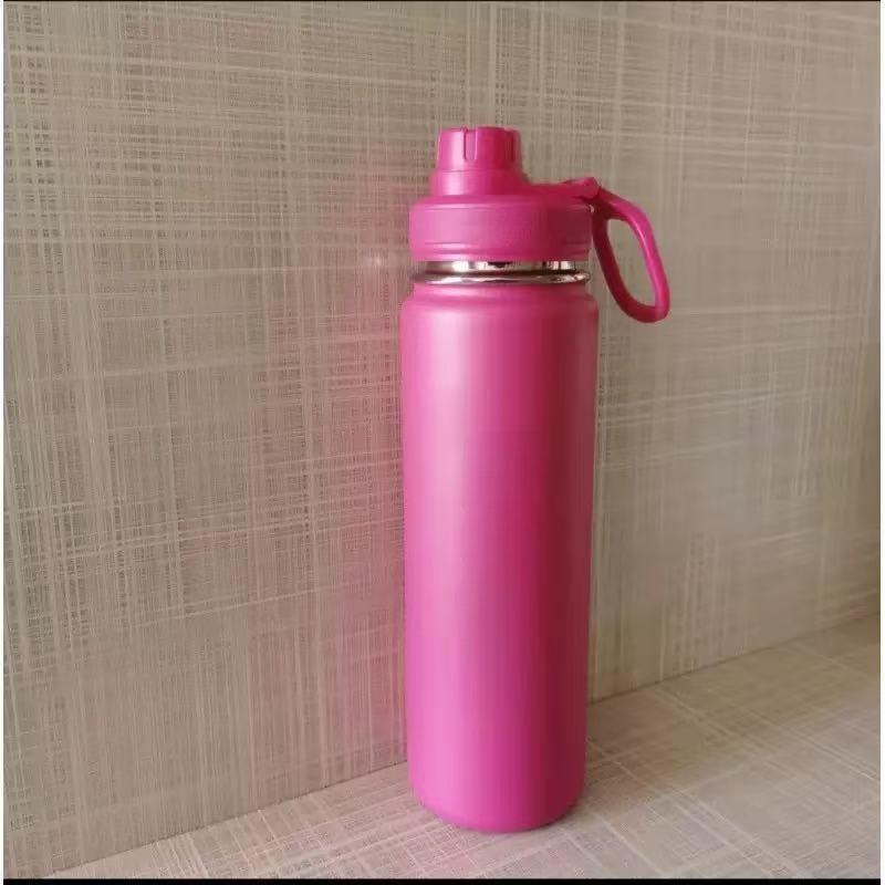 LU New leisure mug 710ml capacity sports kettle outdoor travel yoga pot water cup