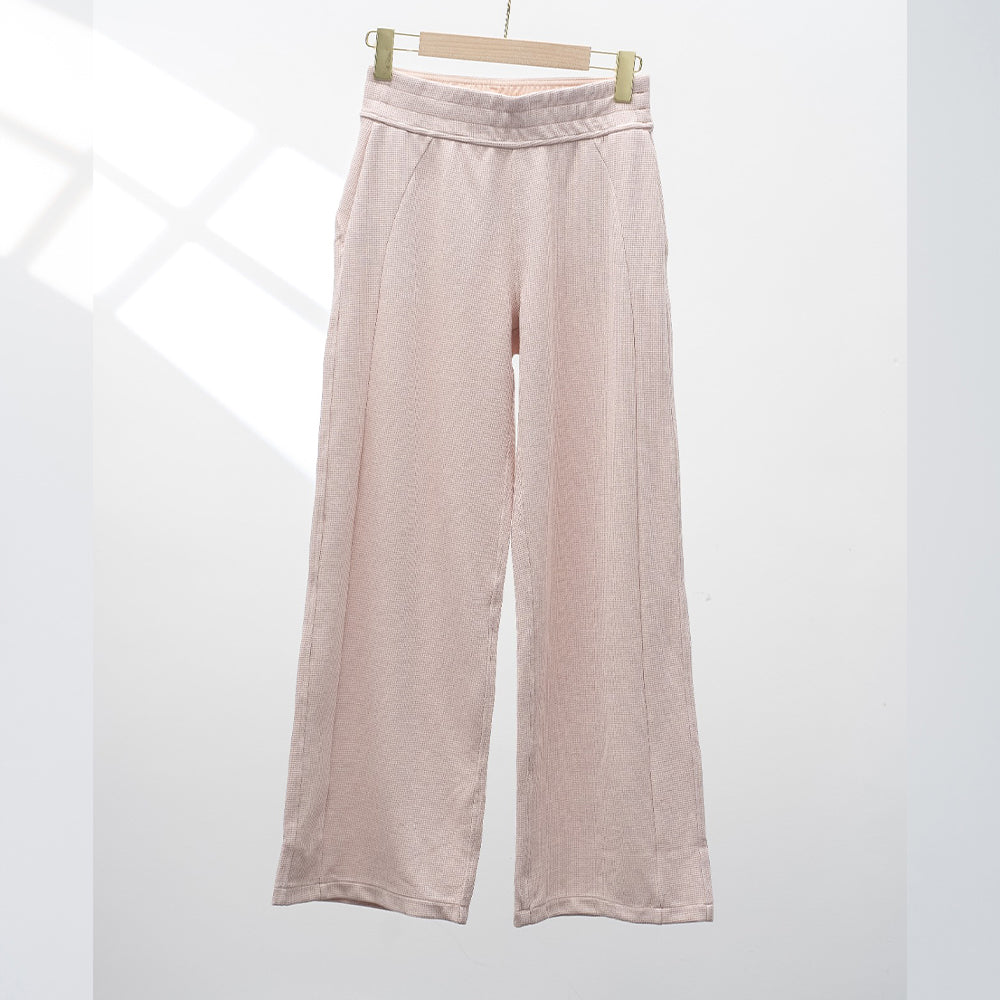 LU women's new solid color wide-leg pants loose casual pants