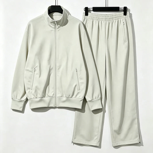 New sports and leisure collar coat trousers suit