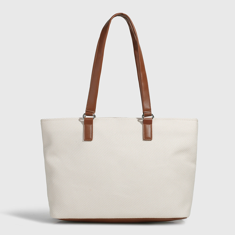 Women's new leisure zipper large-capacity shoulder bag