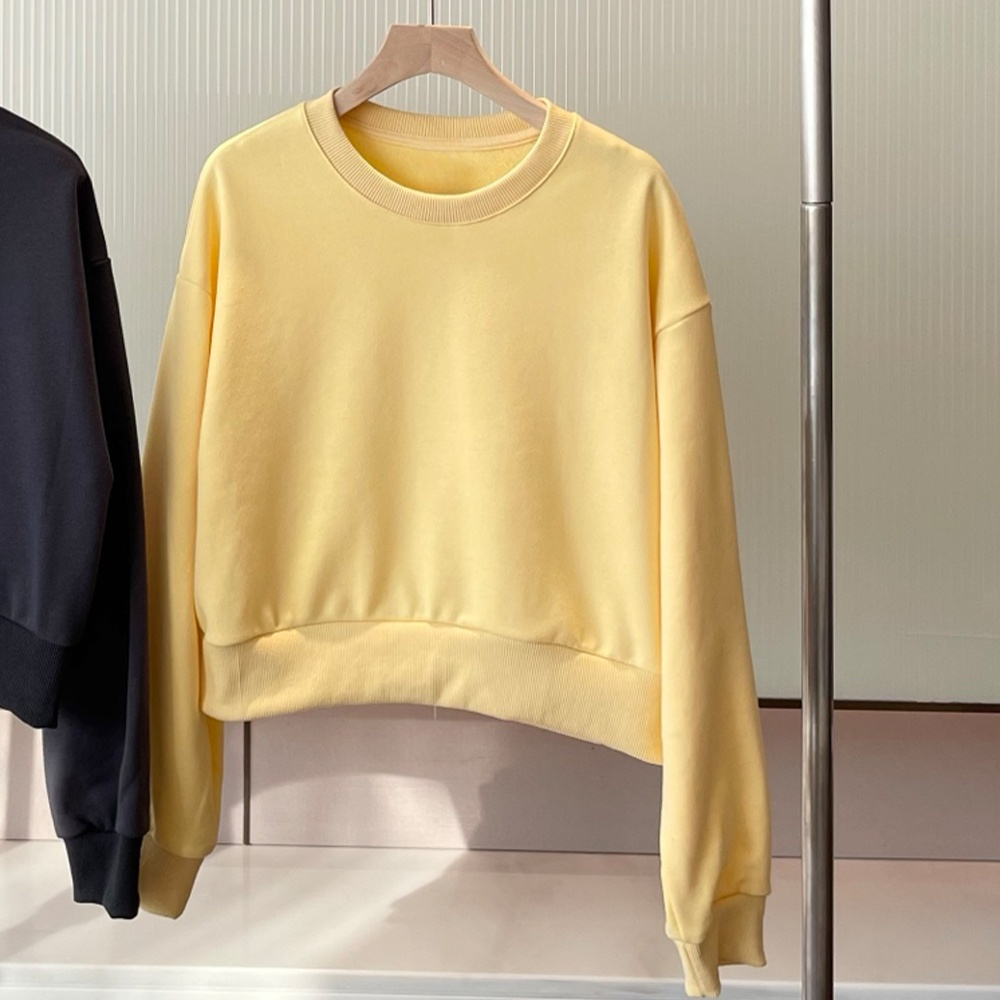 Women's new casual O-neck short sweater