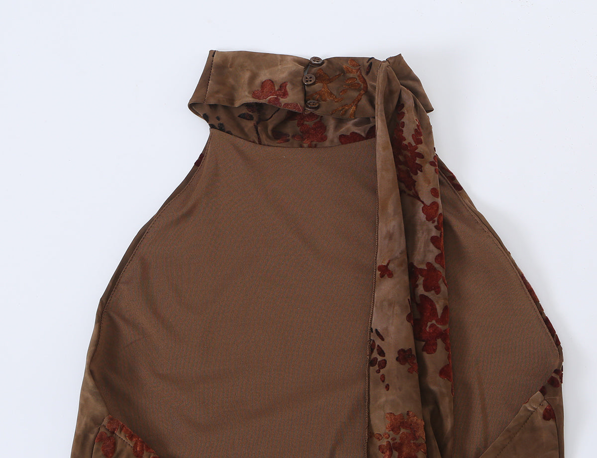 Women's Scarf decoration hanging neck dress