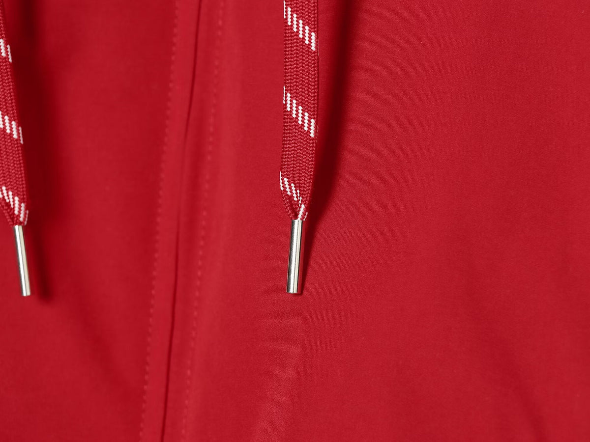 Women's with drawstring short cotton jacket Coat