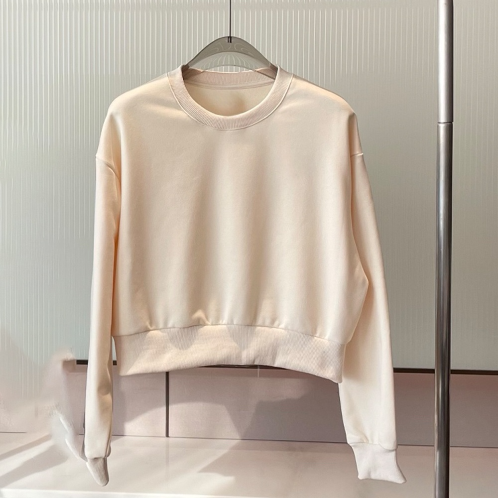 Women's new casual O-neck short sweater