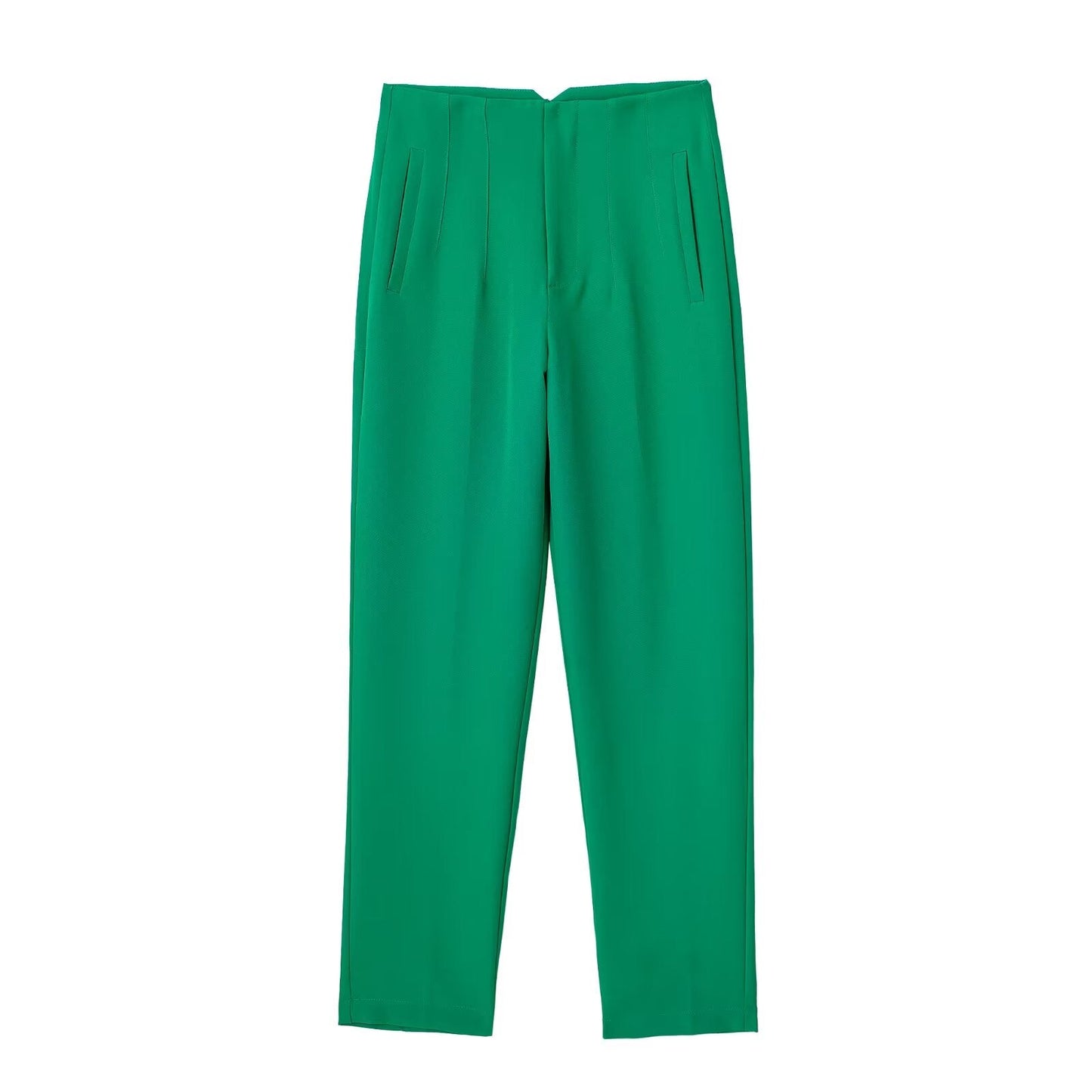 2026 Women's multi-color pleated high waisted pants