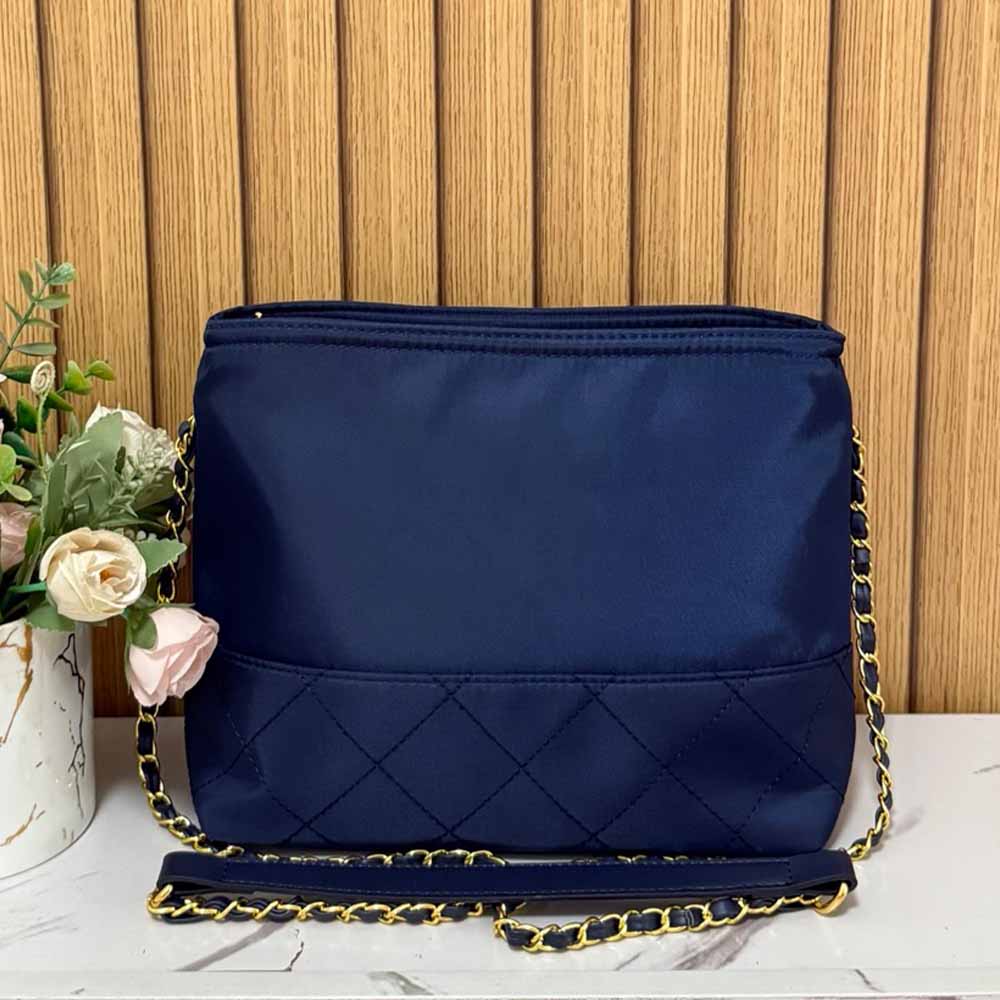 Women's new zipper square chain bag