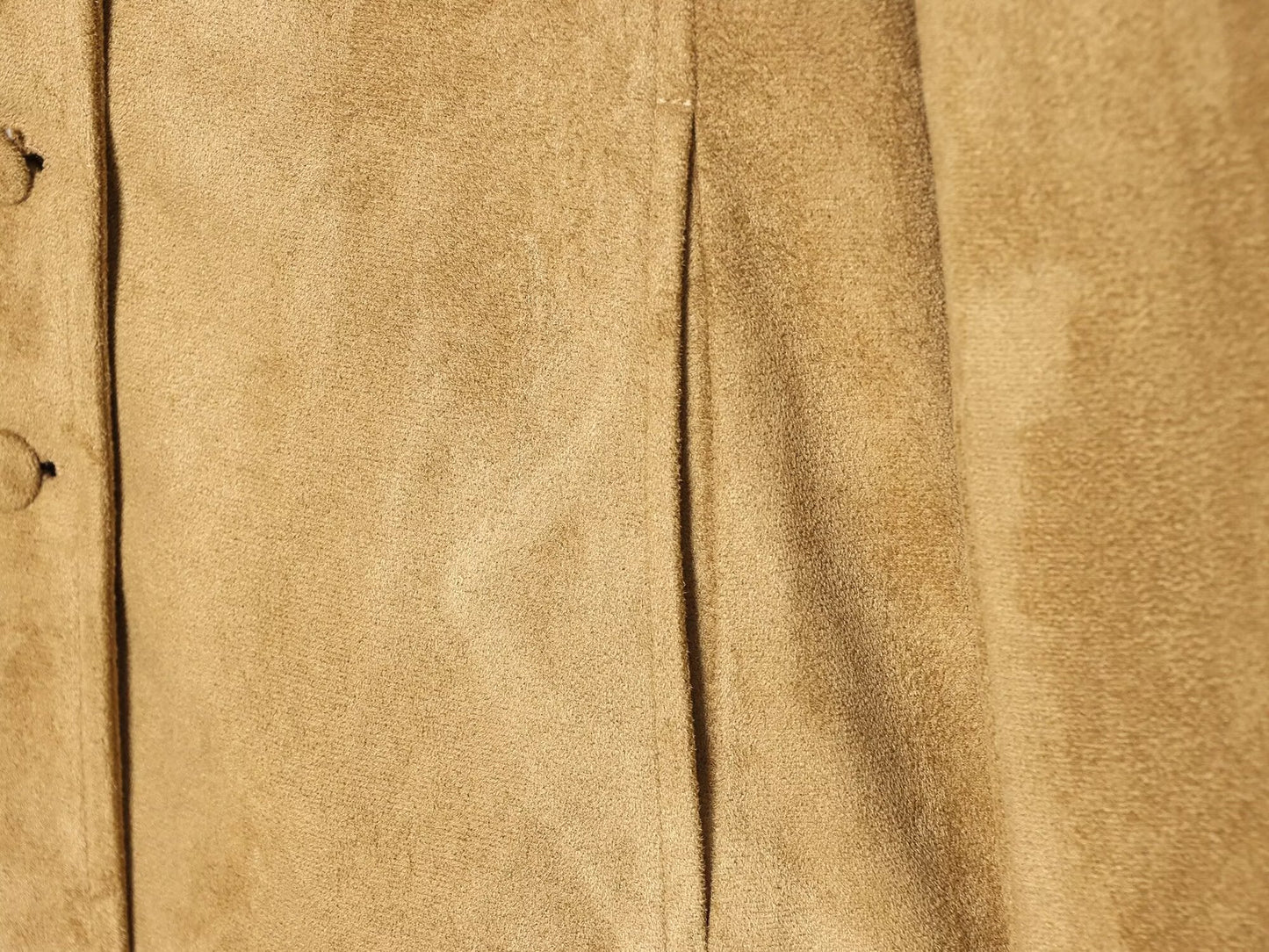 Women's suede textured leather bag buckle jacket Coat