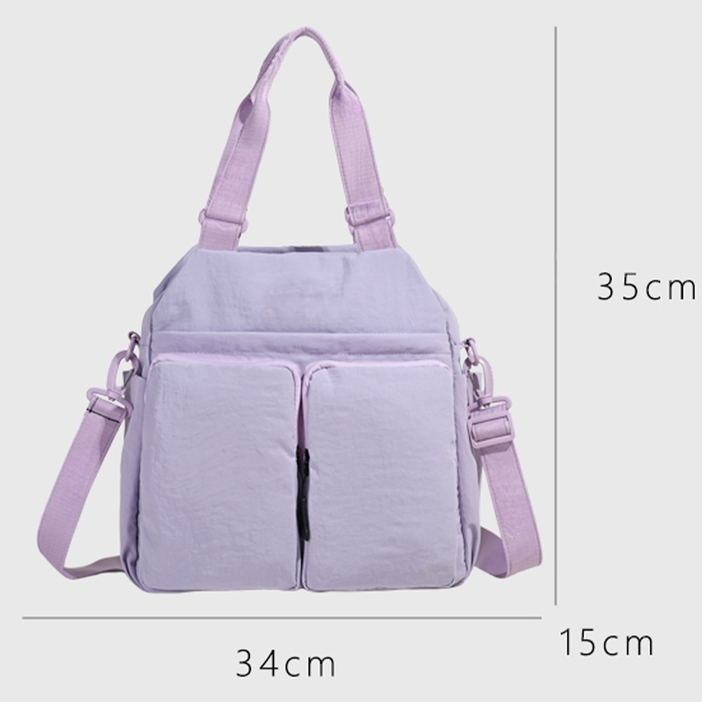 Women's new leisure large-capacity multi-pocket portable messenger bag