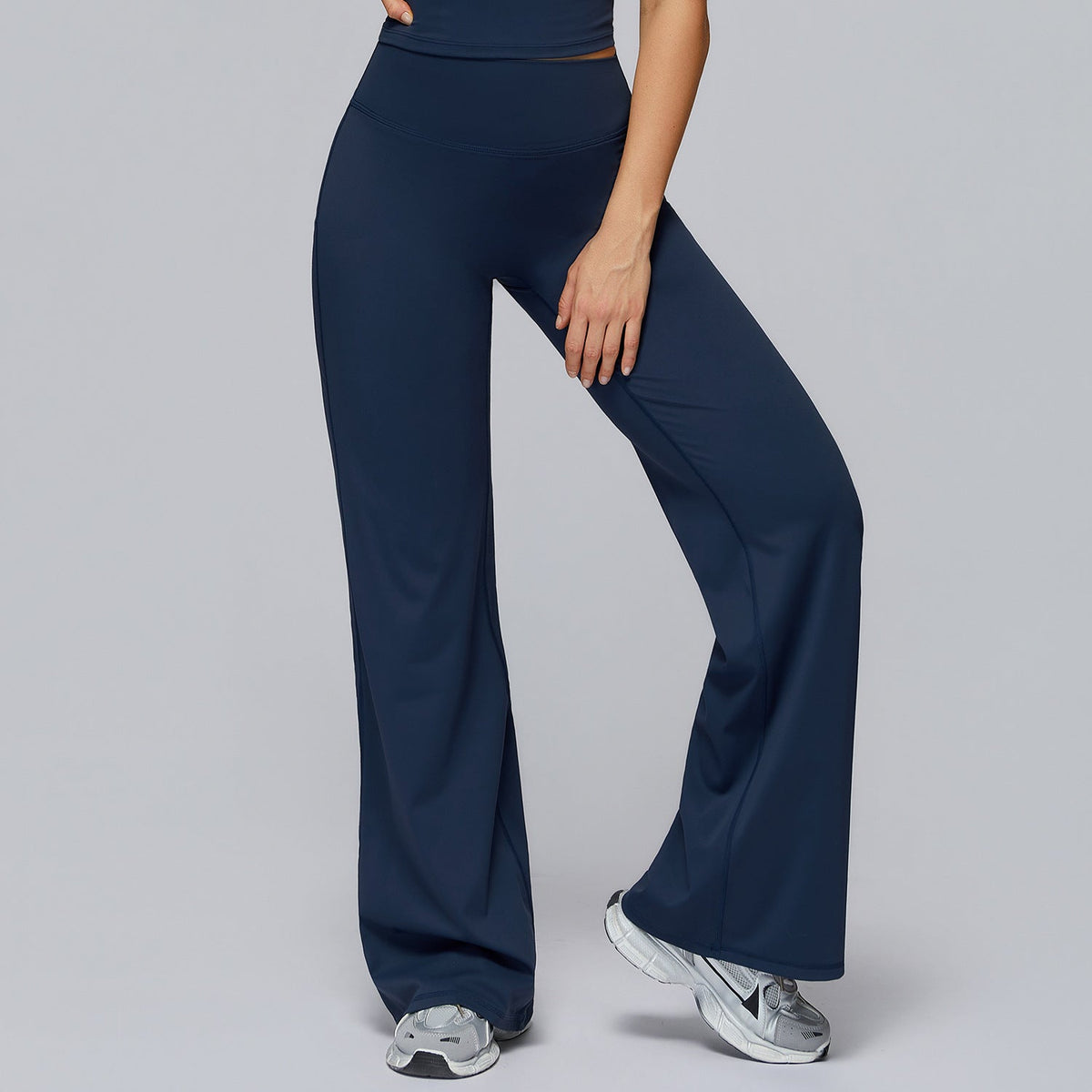 Women's new loose high-waisted wide-leg sweatpants